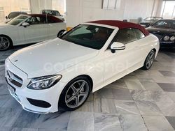 Blanco Usado 2018 Mercedes C220 Descapotable | 33.990 € (Un poco caro)
