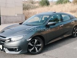 Gris / plata Usado 2017 Honda Civic Executive Berlina | 18.499 € (Buen precio)
