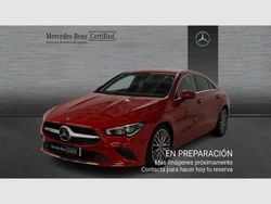 Rojo Usado 2020 Mercedes CLA180 Progressive Berlina | 23.990 € (Precio justo)