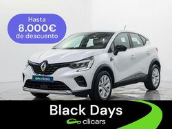 Blanco Usado 2021 Renault Captur Intens SUV | 16.990 € (Precio justo)