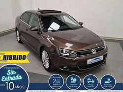 Marrón Usado 2013 VW Jetta Hybrid Berlina | 10.990 €