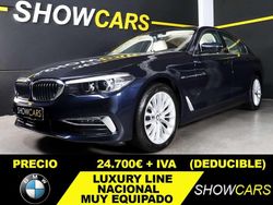 Azul Usado 2019 BMW 520 Luxury Line Berlina | 23.700 €