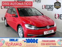 Rojo Usado 2019 VW Golf VII Advance Utilitario | 17.700 € (Precio justo)