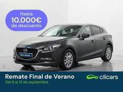Negro Usado 2017 Mazda 3 Berlina | 12.190 € (Precio justo)
