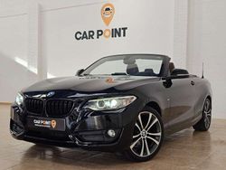 Negro Usado 2016 BMW 218 Sport Line Descapotable | 20.990 € (Un poco caro)