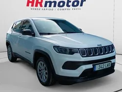 Blanco Usado 2022 Jeep Compass Longitude SUV | 18.560 € (Precio justo)