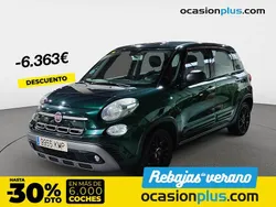 Verde Usado 2018 Fiat 500L Cross Monovolumen | 11.150 € (Precio justo)