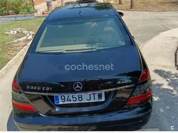 Negro Usado 2008 Mercedes S320 Berlina | 15.990 € (Un poco caro)