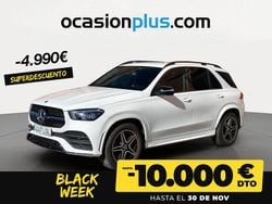Blanco Usado 2021 Mercedes GLE300 SUV | 54.900 € (Precio justo)