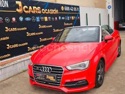 Rojo Usado 2017 Audi A3 Cabriolet S-Line Descapotable | 18.999 € (Buen precio)