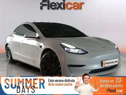 Blanco Usado 2021 Tesla Model 3 Performance Berlina | 30.990 € (Buen precio)