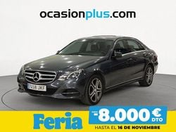 Gris Usado 2015 Mercedes E220 Berlina | 20.990 € (Precio justo)