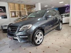 Gris / plata Usado 2016 Mercedes ML350 SUV | 27.000 € (Precio justo)