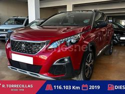 Rojo Usado 2019 Peugeot 3008 GT-line SUV | 18.900 € (Caro)
