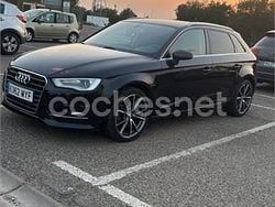 Negro Usado 2013 Audi A3 Sportback Ambition Berlina | 10.200 € (Buen precio)