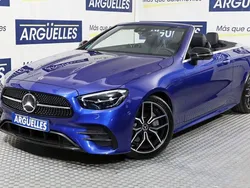 Azul Usado 2024 Mercedes E220 Premium Descapotable | 63.990 € (Precio justo)
