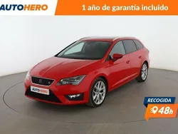 Rojo Usado 2015 Seat Leon FR Familiar | 15.799 € (Un poco caro)