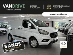 Blanco Usado 2022 Ford Transit Custom Van | 17.900 € (Precio justo)