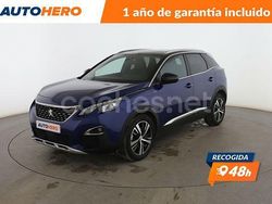 Azul Usado 2019 Peugeot 3008 GT-line SUV | 21.299 € (Un poco caro)