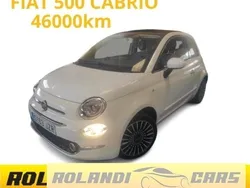 Blanco Usado 2017 Fiat 500C Lounge Descapotable | 9900 € (Precio justo)