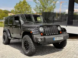 Negro Usado 2008 Jeep Wrangler Unlimited Sahara SUV | 24.900 € (Super precio)