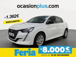 Blanco Usado 2022 Peugeot 208 Active Utilitario | 12.790 € (Precio justo)