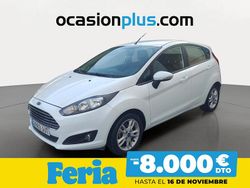 Blanco Usado 2015 Ford Fiesta Trend Utilitario | 9590 € (Precio justo)
