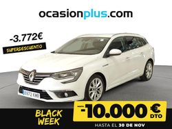 Blanco Usado 2018 Renault Mégane GrandTour Zen Familiar | 15.200 € (Precio justo)