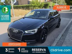 Negro Usado 2014 Audi A3 Sportback Ambition Utilitario | 13.590 € (Precio justo)