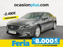 Negro Usado 2018 Mazda 6 Style Berlina | 15.850 € (Precio justo)