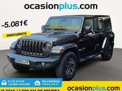 Gris Usado 2021 Jeep Wrangler Unlimited SUV | 50.819 € (Un poco caro)