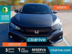 Gris Usado 2018 Honda Civic Elegance Utilitario | 16.790 € (Precio justo)