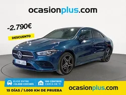 Azul Usado 2020 Mercedes CLA250e Berlina | 30.690 € (Precio justo)