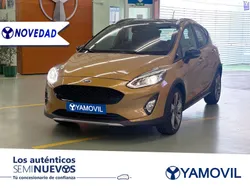 Amarillo Usado 2018 Ford Fiesta Active Utilitario | 13.950 € (Precio justo)