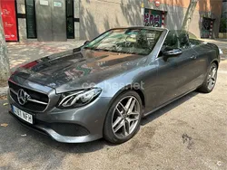 Gris / plata Usado 2018 Mercedes E200 Descapotable | 33.000 € (Precio justo)