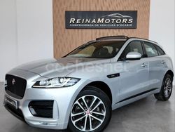 Gris / plata Usado 2017 Jaguar F-Pace R-Sport SUV | 21.990 € (Precio justo)