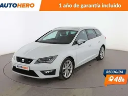 Blanco Usado 2015 Seat Leon FR Familiar | 14.799 € (Precio justo)