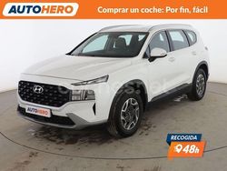 Blanco Usado 2021 Hyundai Santa Fe SUV | 31.199 € (Un poco caro)