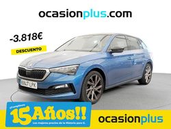 Azul Usado 2021 Skoda Scala Sport Utilitario | 18.350 € (Precio justo)