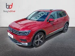Rojo Usado 2016 VW Tiguan Sportline SUV | 20.900 € (Precio justo)