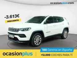 Blanco Usado 2022 Jeep Compass Longitude SUV | 21.380 € (Precio justo)