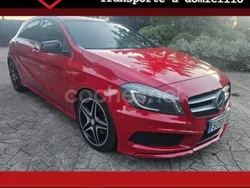 Rojo Usado 2014 Mercedes A200 AMG line Berlina | 14.990 € (Precio justo)
