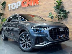 Gris Usado 2021 Audi Q8 S-line plus SUV | 54.990 € (Un poco caro)