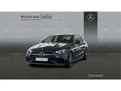 Azul sodalita Usado 2024 Mercedes C220 AMG line Berlina | 46.900 € (Precio justo)