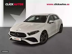 Blanco Usado 2024 Mercedes A180 AMG line Berlina | 32.450 € (Precio justo)