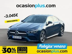 Azul Usado 2020 Mercedes CLA200 Berlina | 33.500 € (Un poco caro)