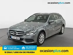 Gris Usado 2017 Mercedes C180 Familiar | 17.850 € (Buen precio)