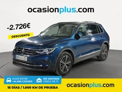 Azul Usado 2022 VW Tiguan Life SUV | 29.790 € (Precio justo)