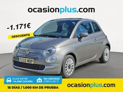 Gris / plata Usado 2023 Fiat 500 Dolcevita Berlina | 12.490 € (Precio justo)