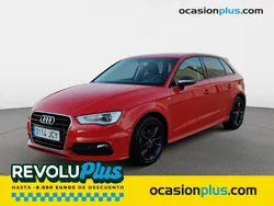 Rojo Usado 2015 Audi A3 Advanced | 14.900 € (Precio justo)